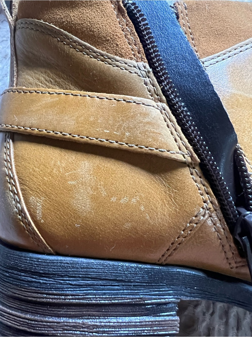 Women’s Taos Ankle Boots in Tan/mustard - Picture 6 of 7